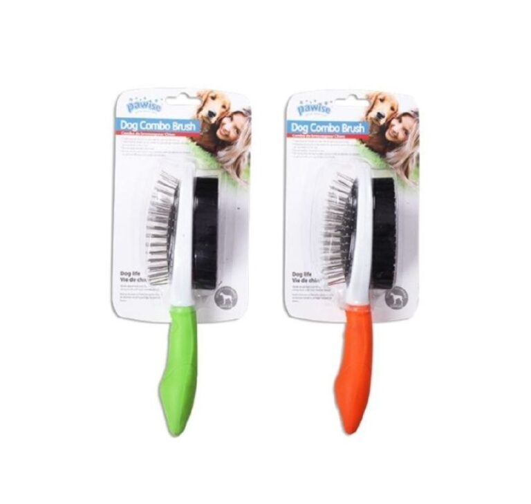 dog combo brush